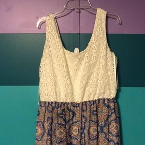 Multi color maxi dress